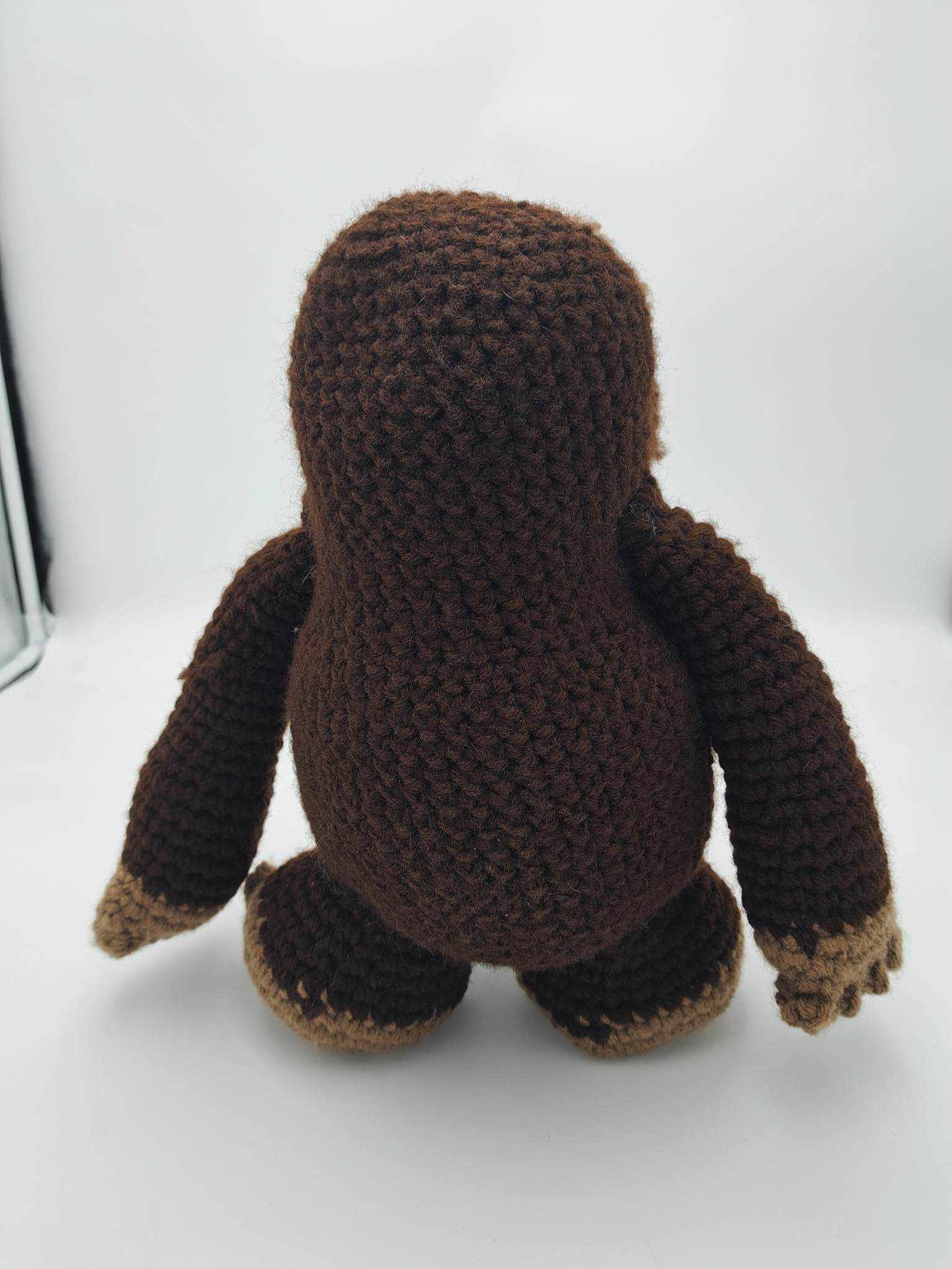 Large Crochet Bigfoot