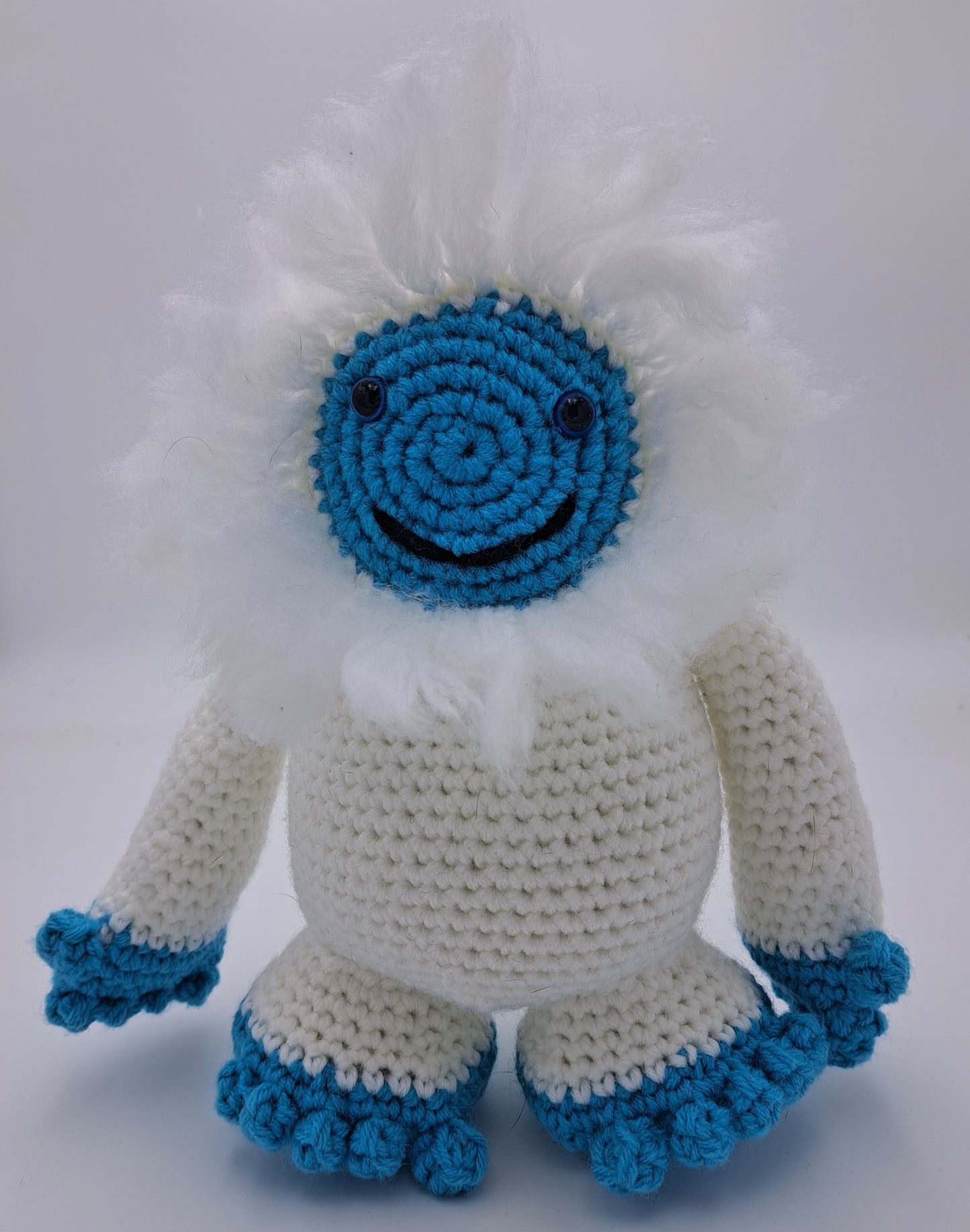 Large Crochet Yeti – Seymour's Captive Cryptids